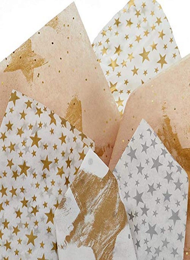 Paper Mart Gold Star Tissue Paper, 20 x 30 Inch Sheets of Decorative Tissue Paper, Bulk Quantity of 240 Sheets for Gift Wrapping - Image 4